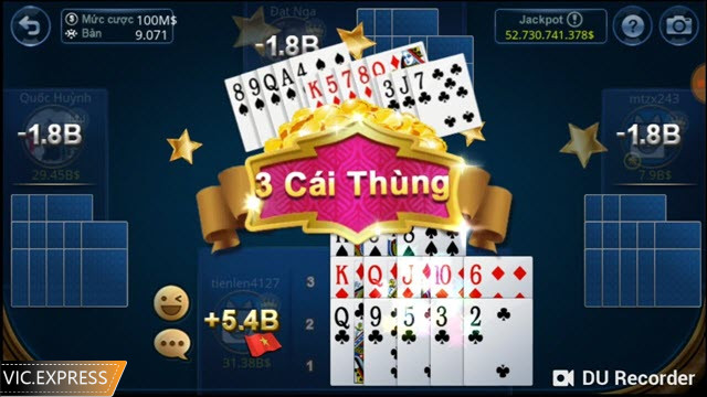 Các tính một số chi mậu binh đặc biệt trong game chơi đổi thưởng